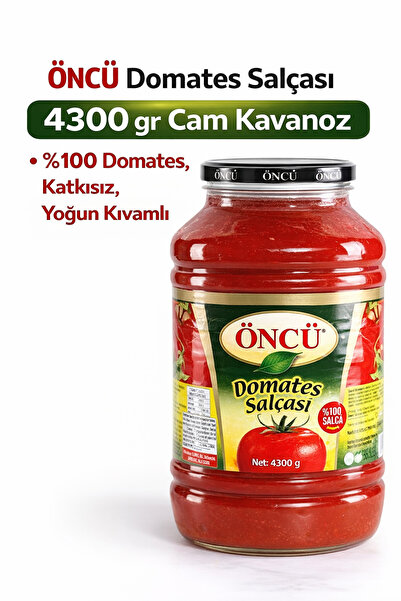 Öncü DOMATES SALÇASI 4300 GR