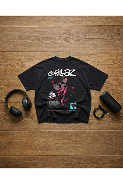 STİL-X Gorillaz majica sa printom, unisex, 100% pamuk, oversize