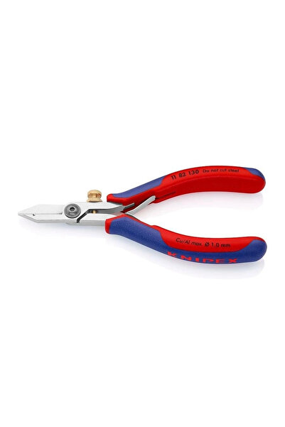 Knipex 11 82 130mm Elektronikçi Kablo Sıyırma Pensesi