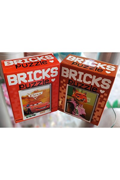 ada çanta kırtasiye قطعتان من ألعاب تركيب المكعبات الصغيرة (15 سم * 10 سم / 1...