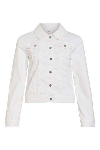 VILA Jeansjacke VINUS Geknöpfte