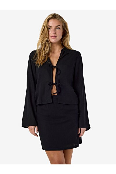 Noisy May Oberteil mit langen Ärmeln NMLEILANI BINDEVERSCHLUSS