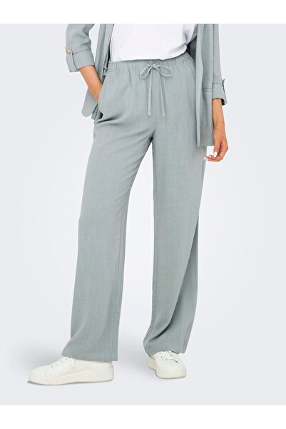 ONLY Hose ONLSIESTA Gerade geschnitten Leinen Hose