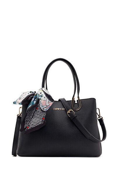 Derimod Women's Black Long Strap Accessory Sleeve Bag Si 26Pbd2459Ft