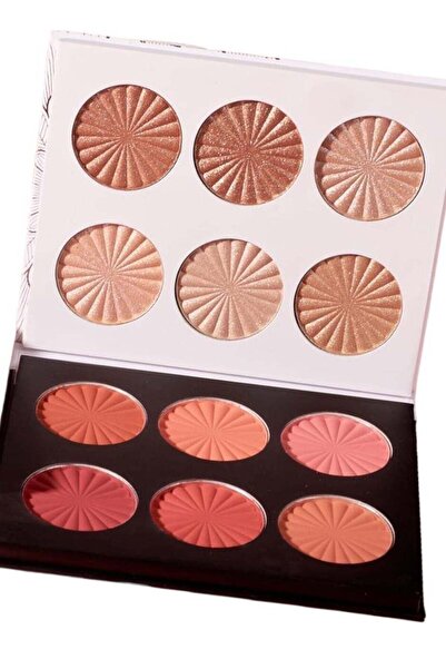FOR LOVER Blush Palette + Highlighter