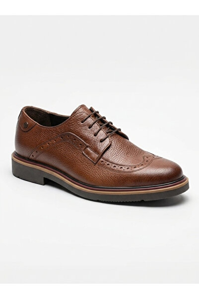Growish Gr0481 Genuine Leather Brogue Style Top Quality Double Color Thick EV...