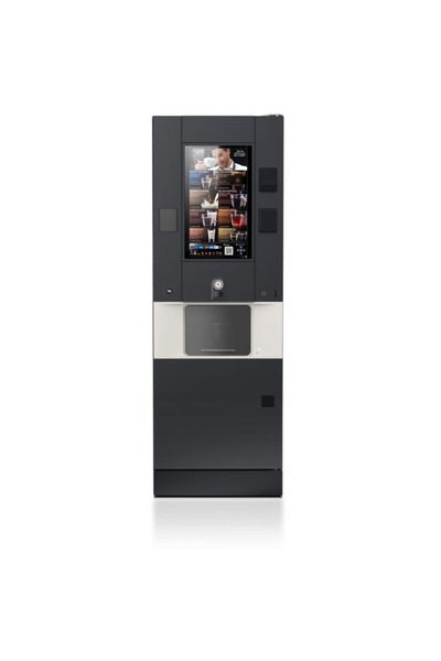 rhea Freestanding Hot & Cold Drink Machine – 21.5″ Touch Display, Up to 64 Se...