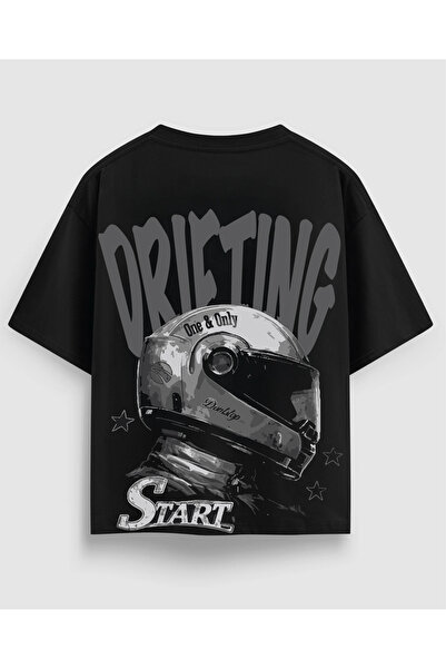 YOLO STREET Μπλουζάκι με στάμπα Drifting Racing, 100% βαμβάκι, Streetwear Unisex