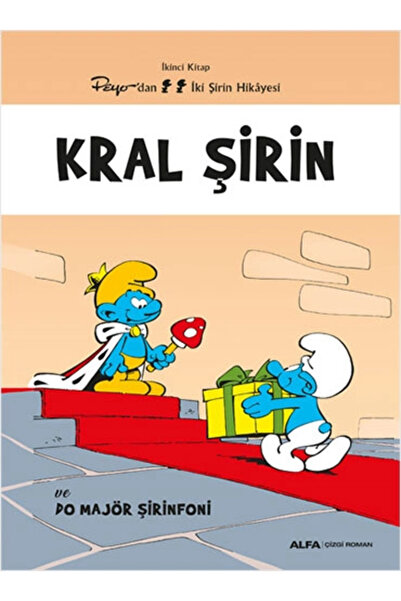 Alfa Yayınları Şirinler 2 - Kral Şirin + Sanat Kitabı