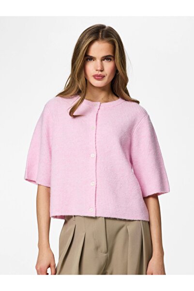 PIECES Strickjacke PCSILLY Kurzarm