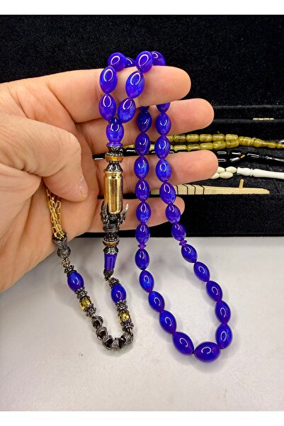 İskenderun Tesbihcilik Opal Simile Model with Claw Engraving and Bullet Patte...