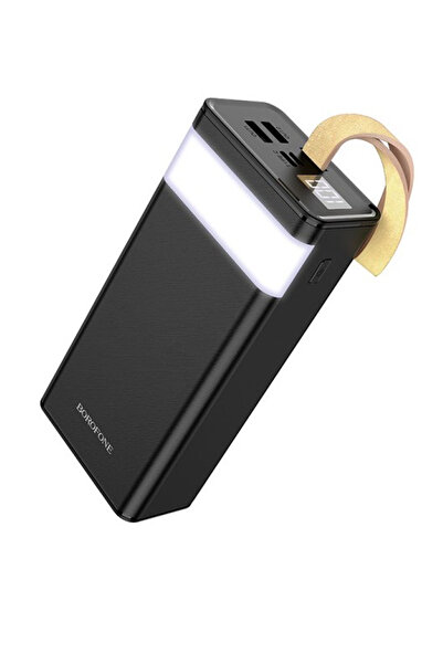 Borofone BJ18A 30000 mAh Powerbank Çift USB Çıkışlı Dijital Göstergeli Lambal...