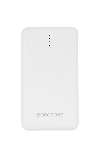 Borofone BJ48 2500mAh Mini Cep Boy Taşınabilir Şarj Cihazı Powerbank (Beyaz)
