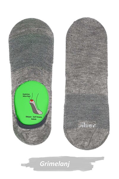 Jiber Men's Bamboo Stretch Fabric Ballet Flats Socks 7000 - 12 Pieces