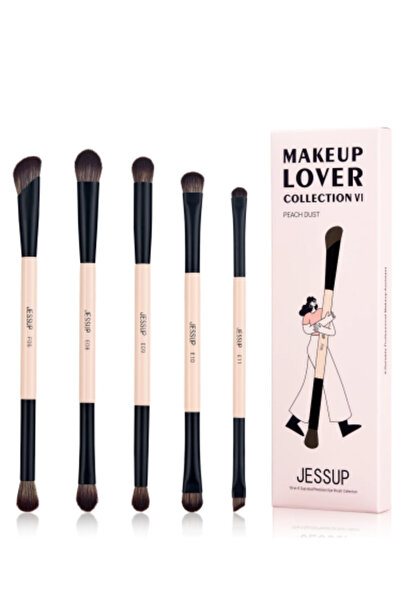 Jessup Jesuop Double Sided Makeup Brush Set-5Pcs T509