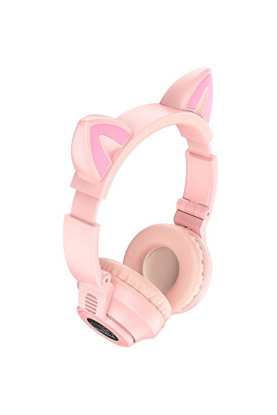 Borofone Cat Ear BO18 HiFi Kedi Kulaklı RGB Işıklı Bluetooth Kulak Üstü Kulak...
