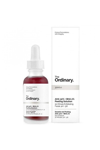 The Ordinary محلول تقشير يحتوي على 30% من أحماض ألفا هيدروكسي و2% من أحماض بي...