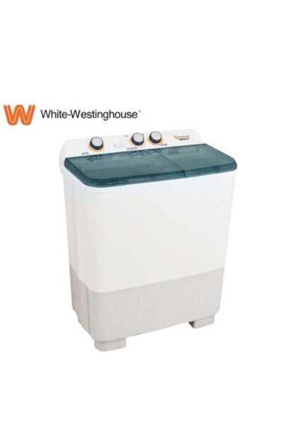 White Westinghouse غسالة ملابس مزدوجة الحوض سعة 9 كجم - فئة كفاءة الطاقة E - ...
