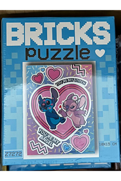 ELIVORA Bricks Yapboz Eğitici ve Eğlenceli Mini Yapboz 10x15 cm