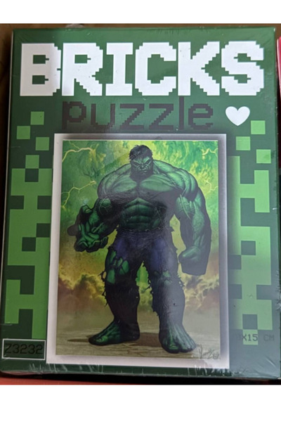 ELIVORA Bricks Puzzle Eğitici ve Eğlenceli Mini Yapboz 10x15 cm