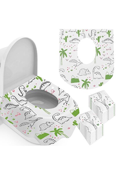 Arabest 20Pack Disposable Toilet Cover,Non-Woven Toilet Pad,Individually Wrap...