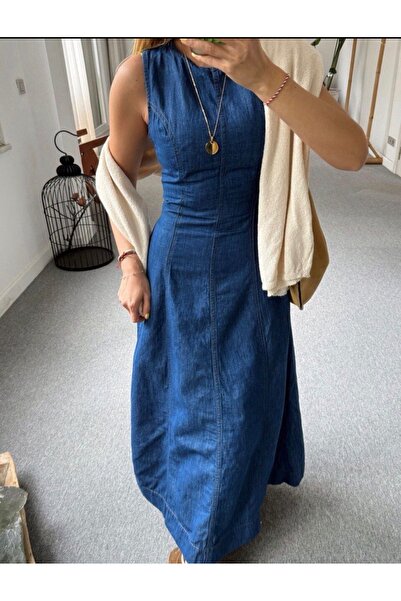 Butik Ross Women Denim Dress