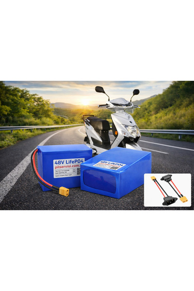 Volta VSX 48V 18Ah LiFePO4 Batarya | Orijinal Soketli | Yüksek