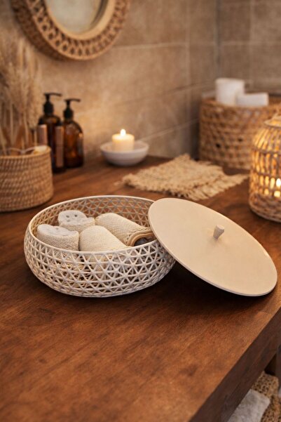 Aberna Home MODERN TASARIM GEOMETRİK SEPET