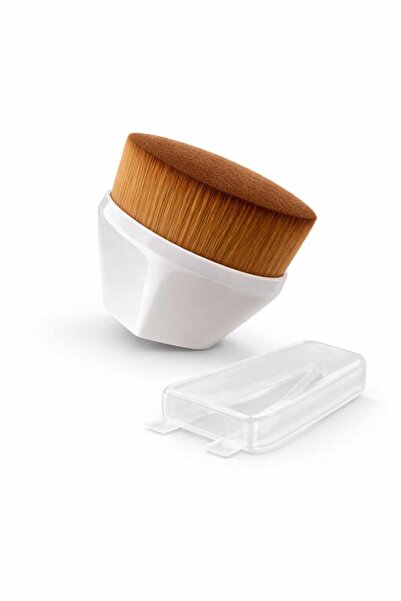 Pastelya Professional Dense Bristle Foundation and Contour Brush - White