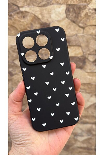 Vip Case Mi 17 5g Compatible Mini White Heart Patterned Silicone Shock-Absorb...