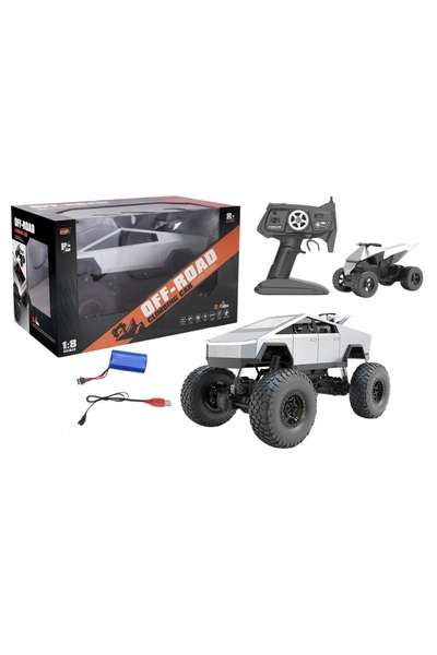 Skid Fusion Kids Remote Control Cyber Truck, 1:8 Scale, SF2063