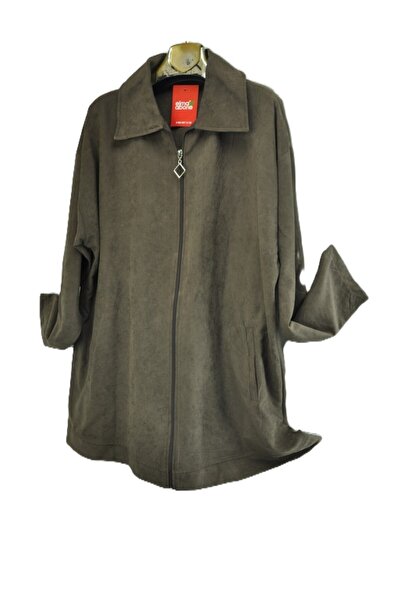 elma abone JACHETĂ DE VARĂ piele întoarsă PENTRU FEMEI, MĂRIMI MARI, CU FERMOAR