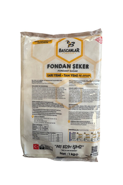 ALTINKOVAN ARICILIK BAŞCANLAR FONDAN ŞEKER 1KG