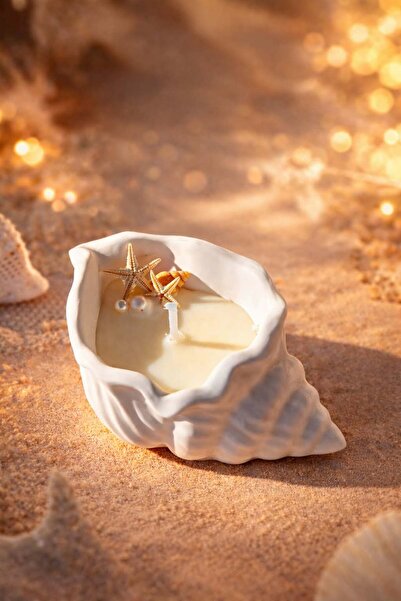 Criali Atelier Lumânare parfumată în formă de scoică – ceară naturală de soia...