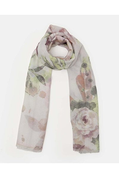 REDTAG Girls White Embellished Scarf