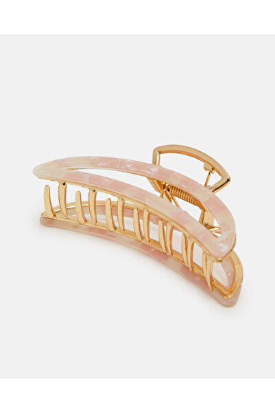 REDTAG Girls Gold Embellished Hair Claw