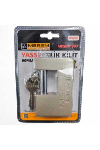 Meşem قفل ياسي الفولاذي 90 مم