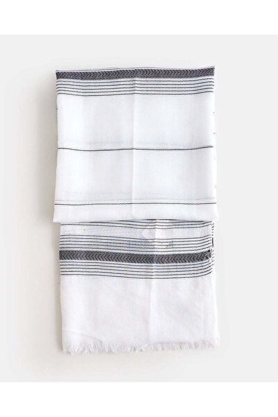 REDTAG Girls White Embellished Scarf