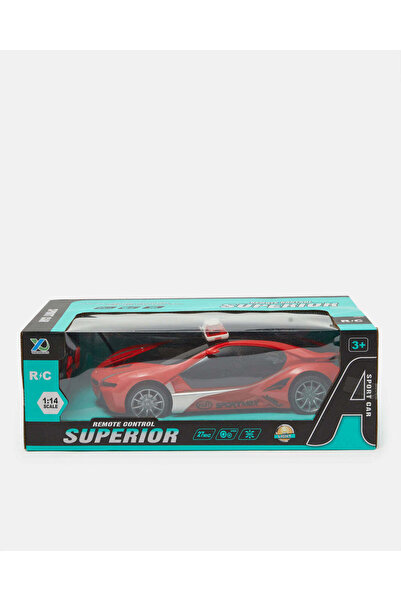 REDTAG سيارة محاكاة مضيئة حمراء بمقياس 1:18