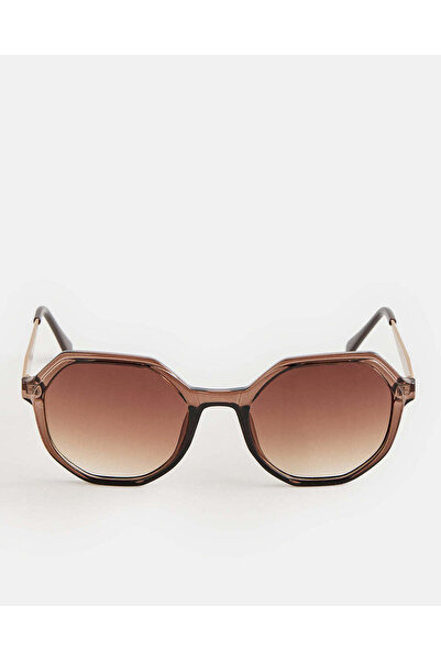 REDTAG Women Brown Geometric Sunglasses