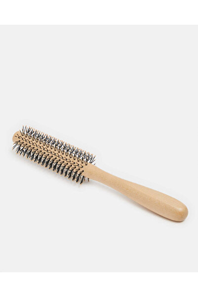 REDTAG Men Beige Wooden Hair Brush