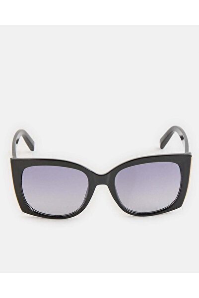 REDTAG Women Black Oversize Sunglasses