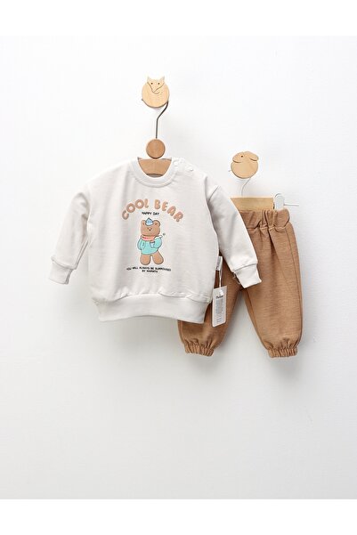 MiniKids Κοστούμι Cool Bear, με γκρι χρώμα