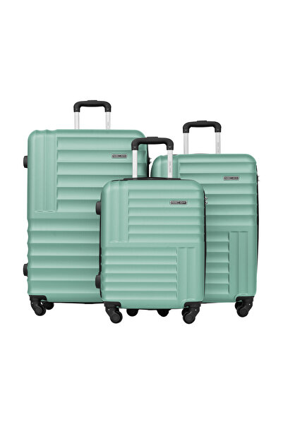 PARAJOHN 3 Piece Trolley Luggage Set with 360° Spinner Wheels, TSA Lock & Tel...