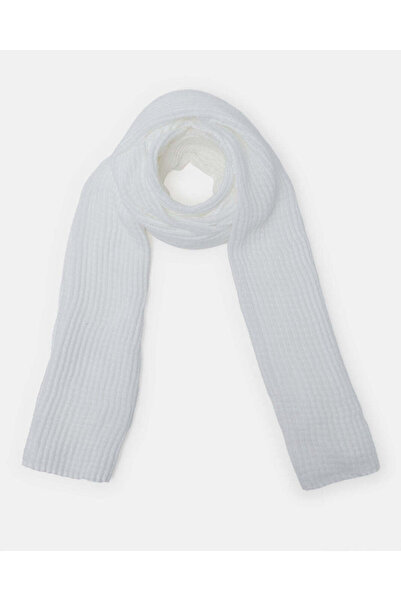 REDTAG Girls White Solid Scarf