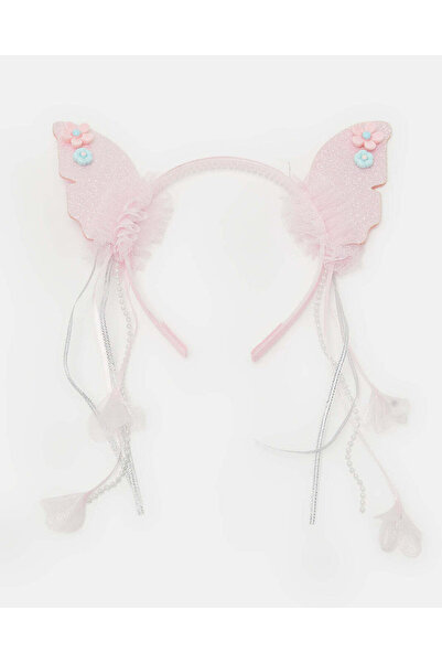 REDTAG Girls Pink Embellished Hair Band