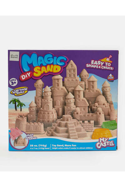 REDTAG مجموعة أدوات متنوعة من رمل الفضاء السحري DIY، 20 قطعة، 800 غرام