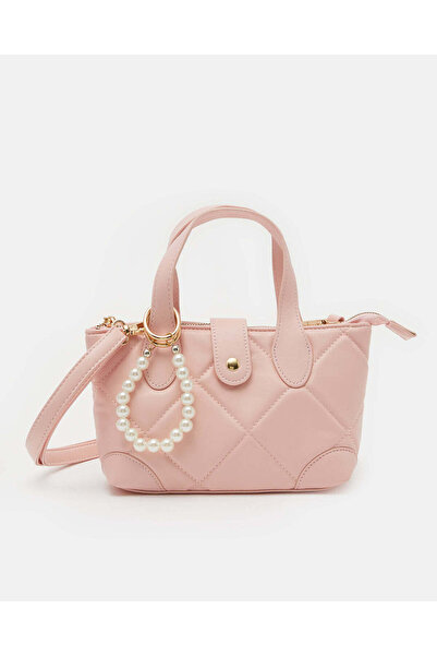 REDTAG Girls Pink Embellished Bag