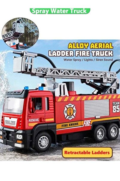 Generic Spray Water Truck Toy Firetruck Fireman Fire Truck/engine Vehicle Car...