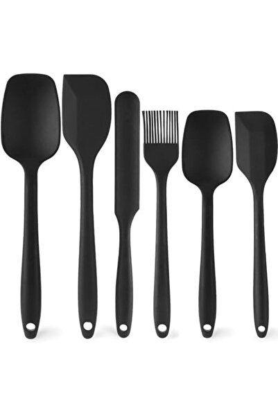Arabest 6PCS Silicone Spatula Set,for Baking, Cooking,and Heat Resistant Non ...